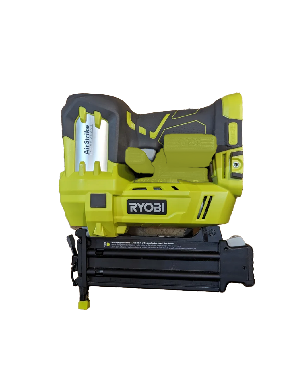 Ryobi 18 gauge Brad nailer nail gun wall mount holder display storage organiser